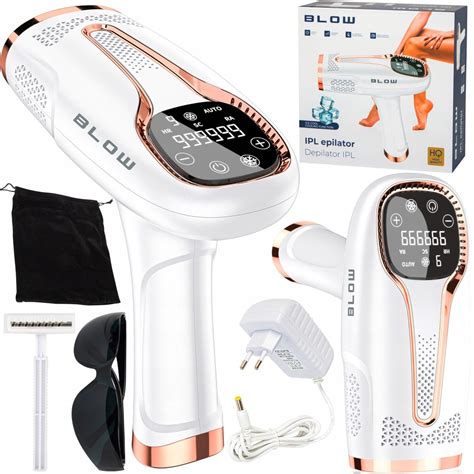 Depilator Laserowy Ipl do Włosów Ciała Bikini Nóg Depilacja Bezbolesna Blow AGD Sklep EMPIK