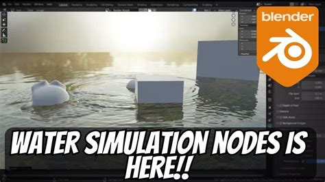 Blender Water Simulation Geometry Nodes IS HERE YouTube