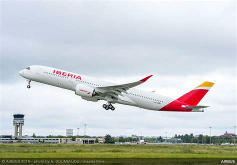 Iberia Recibe El Primero De Los Aviones A De Su Nueva Flota