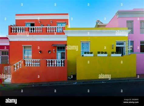 Bo-Kaap, Historical colorful center of Cape Malay culture, Cape Town, South Africa, Africa Stock ...