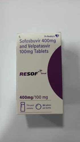 Resof Total Sofosbuvir Velpatasvir Tablets At Rs Bottle