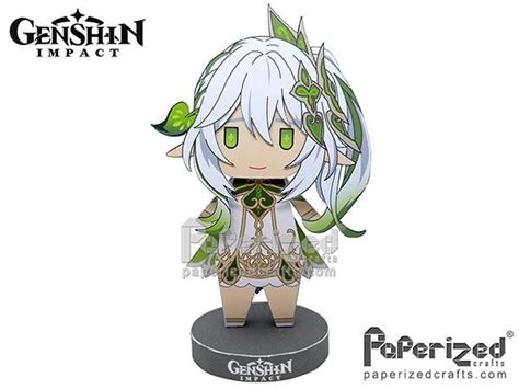 Genshin Impact Nahida Paperized Paper Toys Paper Doll Template