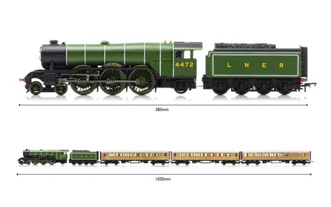 Hornby R1255M Flying Scotsman Train Set Model Universe