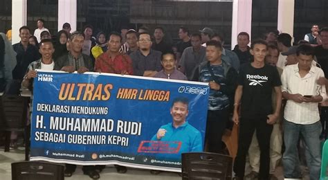 Ultras HMR Lingga H Muhammad Rudi Adalah Figur Berani Dan