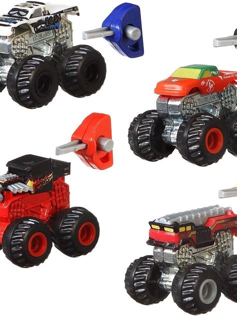 Hot Wheels Monster Trucks Mini Camions Assortis N A Kiabi Nu