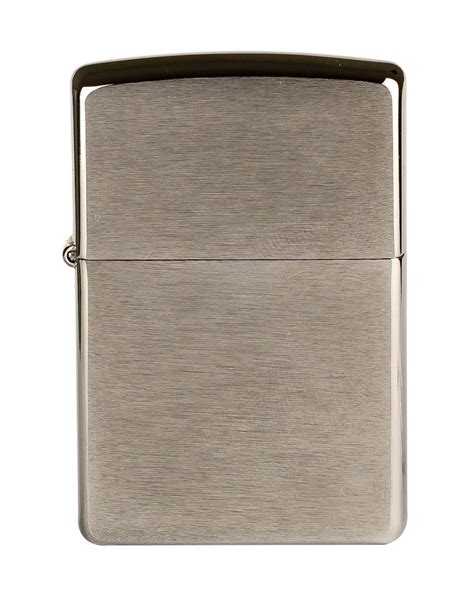 Zapalniczka Zippo Brushed Chrom Srebrna Zapalniczki Eu