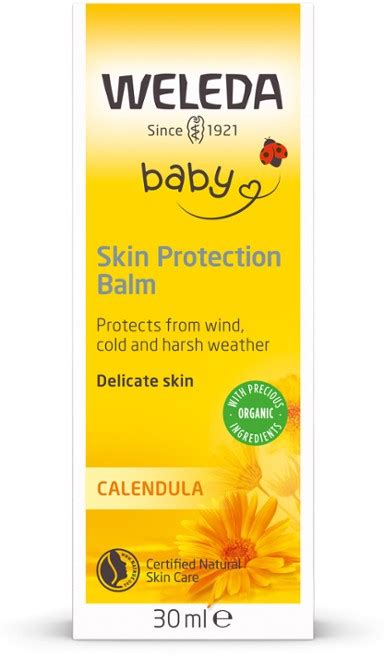 Calendula Skin Protection Balm Naturlig Beskyttelse Mot Kulde Og