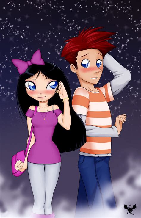 isabella and phineas by eldiman on DeviantArt