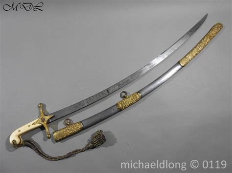 11th Hussars Prince Alberts Own Officers Mameluke Sword Michael D