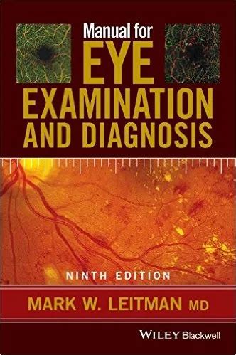 Manual For Eye Examination And Diagnosis