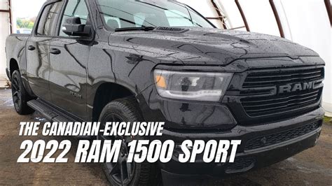 The Canadian Exclusive 2022 Ram 1500 Sport YouTube