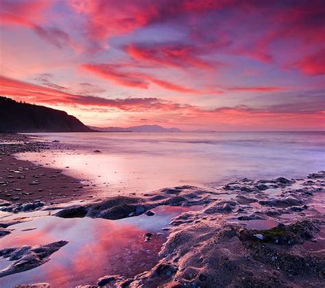 Sunrise At Goodrington Goodrington Sunrise Devon Beaches Hd