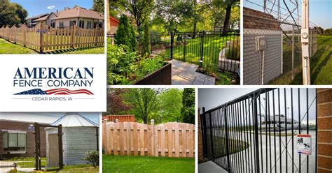 American Fence Company Of Cedar Rapids Iowa Fence Company In Cedar Rapids