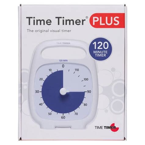 Time Timer Plus® White 120 Minute Timer Michaels