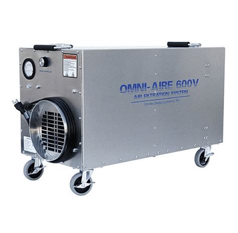 Oa600v Series Negative Air Machines Omni Cleanair