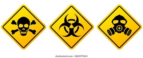 poison hazard symbol royalty  images stock