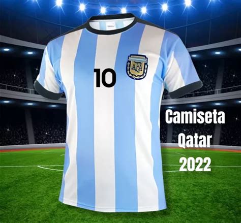 Camiseta Selección Argentina Qatar 2022 Afa 4 799 en Virrey del Pino