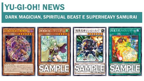 YU GI OH NEWS Novos Suportes Para Dark Magician Spiritual Beast E