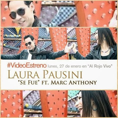 VEM AÍ ''SE FUÉ'' LAURA PAUSINI FEAT. MARC ANTHONY ~ Muito Mais Laura ...