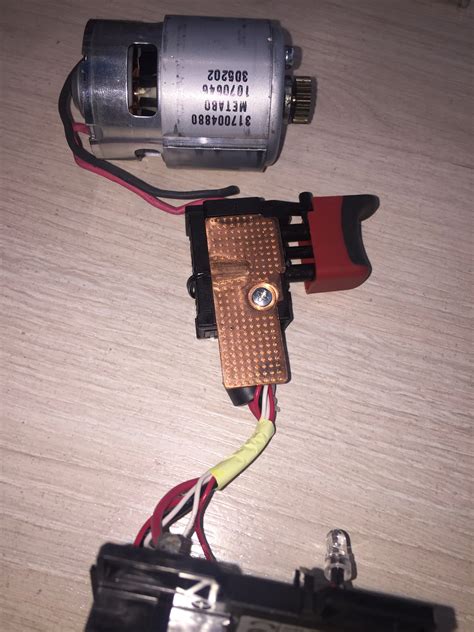 Двигатель для шуруповерта метабо 317004880