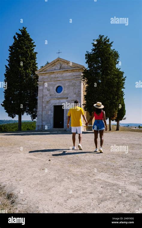 San Quirico D Orcia Italy August Chapel Capella Della Madonna Di