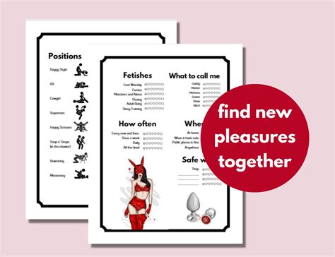 Ultimate Kink List Of Kinks And Fetishes Sex Bucket List Sex Games BDSM Sex Game Kinklist