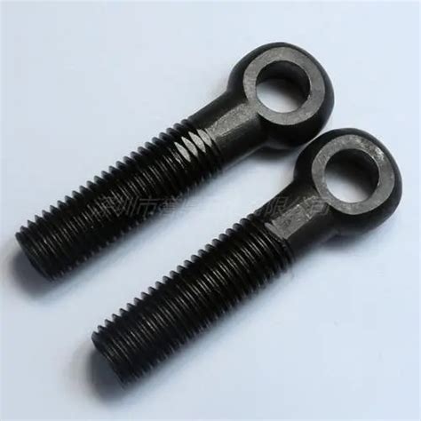 High Strength Custom Blackened Hot DIP Galvanizingcarbon Steel Hot Deep Galvanized Eyebolts