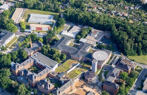 Luftbild Görlitz Klinikgelände des Krankenhauses Städtisches Klinikum