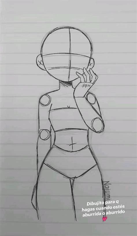 Dibujito Para Q Hagas Cuando Est S Aburrida O Aburrido Tutorial De