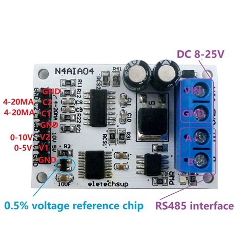 M Dulo An Logo Rs Da Aquisi O Rs Modbus Rtu Adc Da Tens O Ma