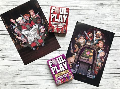 Review: ‘Foul Play’ Murder Mystery Card Game [AD] – The Bear & The Fox