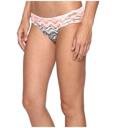 Women S Cosmic Tab Side Hipster Bikini Bottom Persimmon Cm Hv M Xf