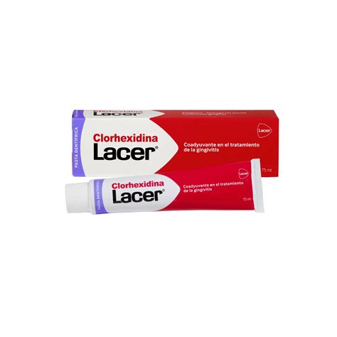 LACER PASTA DENTÍFRICA CLORHEXIDINA 75 ML