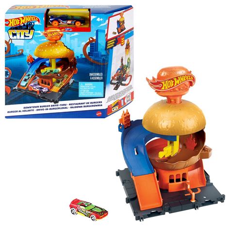 Комплект за игра Hot Wheels City Restaurant eMAG bg