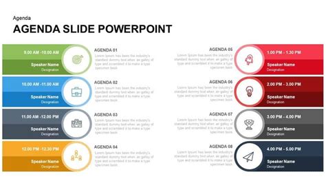 Agenda Slide PowerPoint Template Agenda slide PowerPoint template and ...