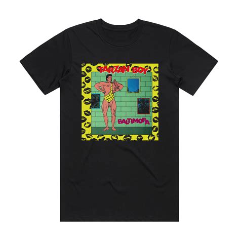 Baltimora Tarzan Boy Album Cover T-Shirt Black – ALBUM COVER T-SHIRTS