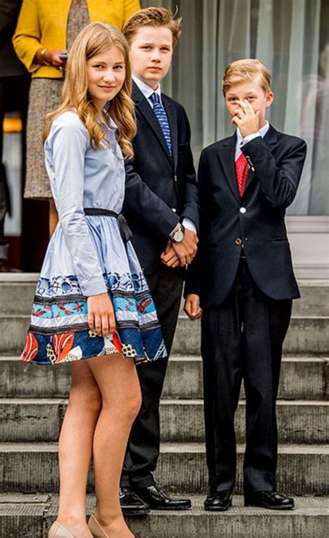 Belgium Prince Gabriel Prince Emmanuel And Princess Elisabeth