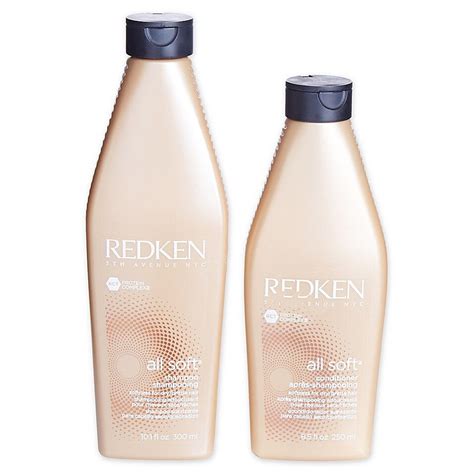 Redken All Soft 101 Fl Oz Shampoo And 85 Fl Oz Conditioner Duo Set Of 2 Bed Bath