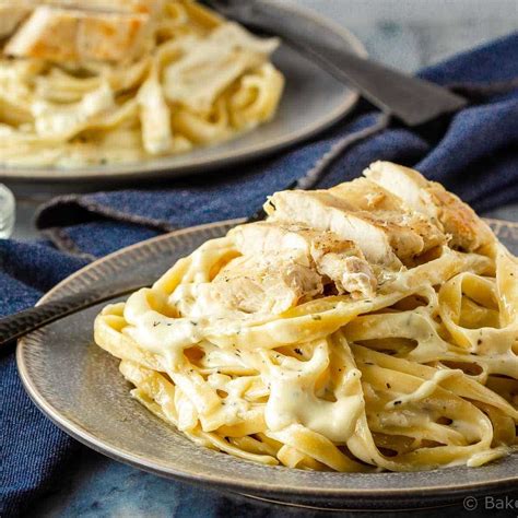 Chicken Fettuccine Alfredo Bake Eat Repeat