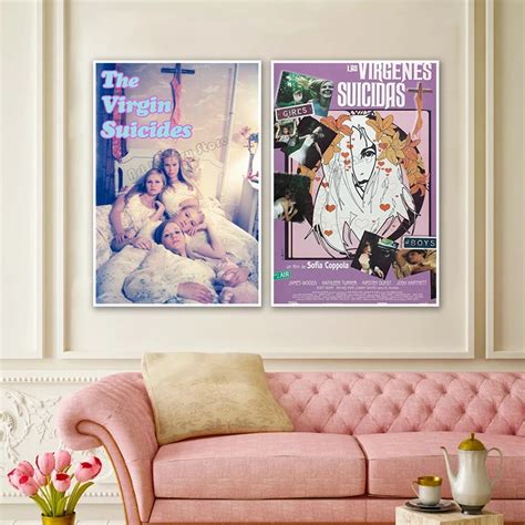 Sofia Coppolas The Virgin Suicides Movie Poster Canvas Wall Art Decor