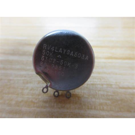 Clarostat Rv Laysa A Potentiometer C K S New No Box Mara