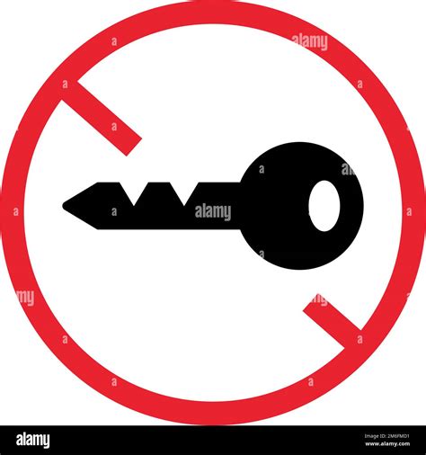 Key Prohibited Icon Security Editable Vector Stock Vector Image And Art