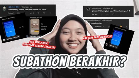 Akhir Dari Subathon Resyin Rvh Youtube