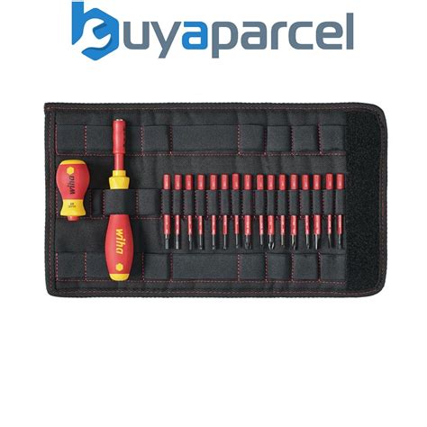 Wiha Softfinish Electric Slimvario Screwdriver Set Piece