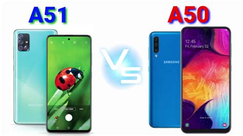 Galaxy A51 Vs Galaxy A50 Youtube