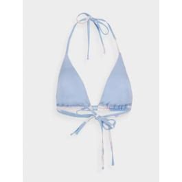 GÓRA OD BIKINI Z MATERIAŁÓW Z RECYKLINGU DAMSKA 4FRSS23UBKTF046 34A NIEBIESKI PŁYWANIE 4F
