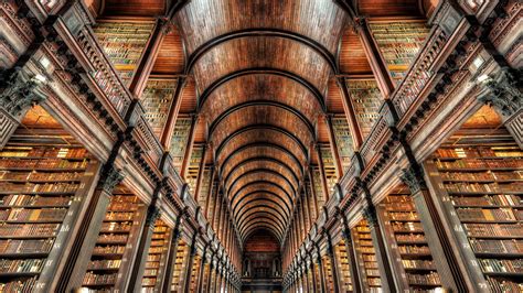 Bing HD Wallpaper Apr 23 2024 Library Of Trinity College Dublin