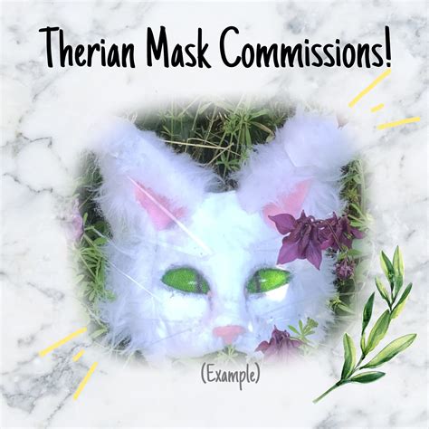 Therian Mask Commissions Made To Order Read Description Etsy Australia