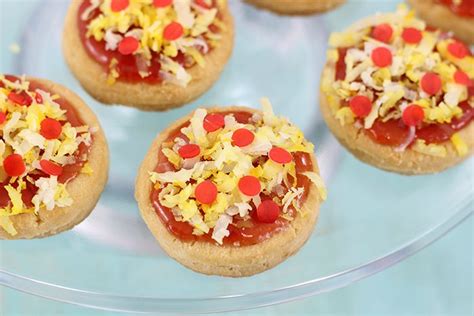 The Cutest Pizza Cookies Recipe | Cutefetti