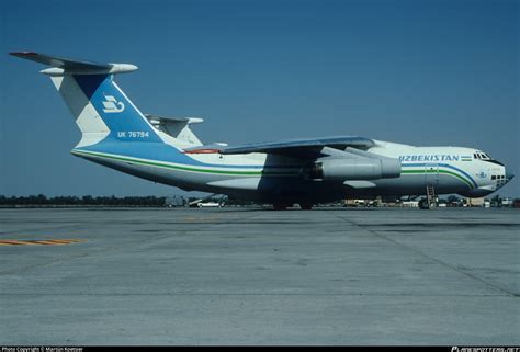 UK 76794 Uzbekistan Airways Ilyushin Il 76TD Photo By Martijn Koetsier